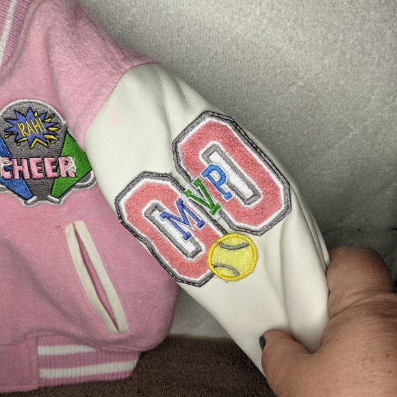 Fubu Up and Away Varsity Jacket zip 12M - Picture 4 of 12